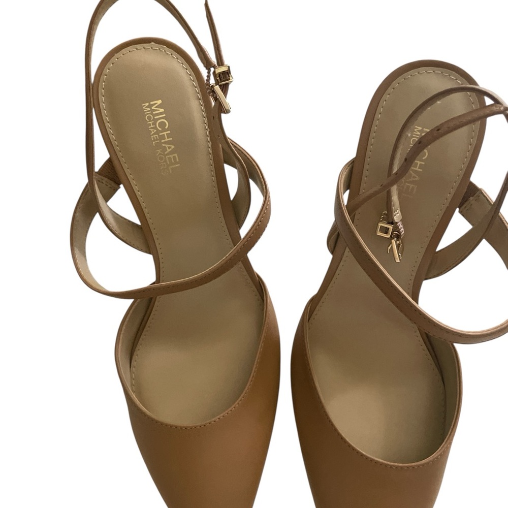 Michael Kors Brown Strappy Heels